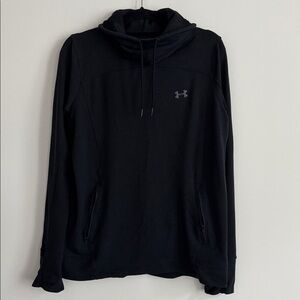 Under Armour Black Sweatshirt Size L